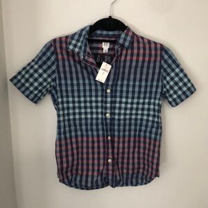 Boys Gap Kids short sleeve button down size 8 - NWT
